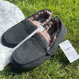 Goodfellow & Co from Target Men's Topher Moccasin Slippers Size Large 11/12 NEW